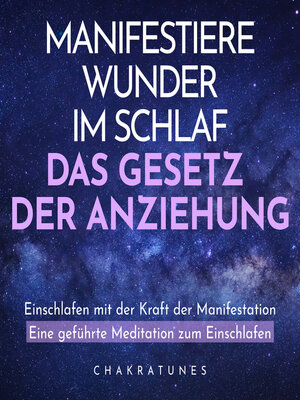 cover image of Manifestiere Wunder im Schlaf